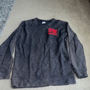 UW Badgers crew neck